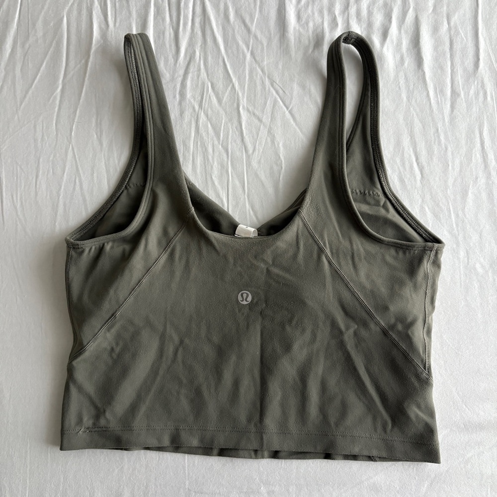 Lululemon Grey Sage Align Tank - Picture 2 of 8